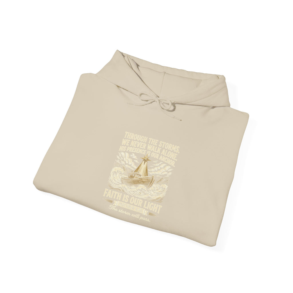 Vintage Sailboat Hoodie • 'Sail Away' Nautical Travel Graphic Pullover