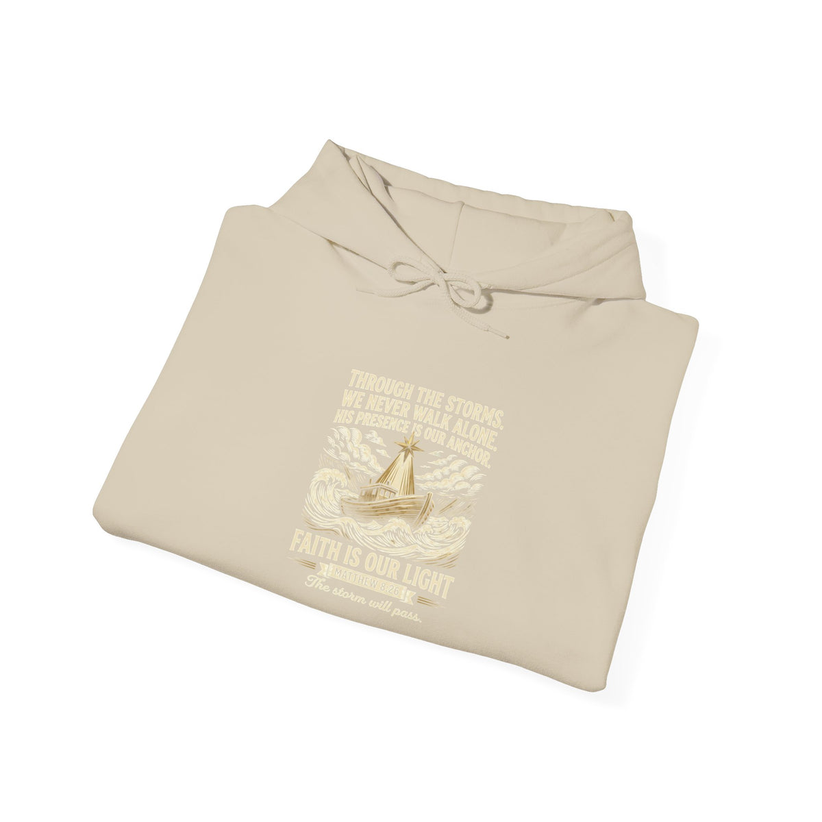 Vintage Sailboat Hoodie • 'Sail Away' Nautical Travel Graphic Pullover