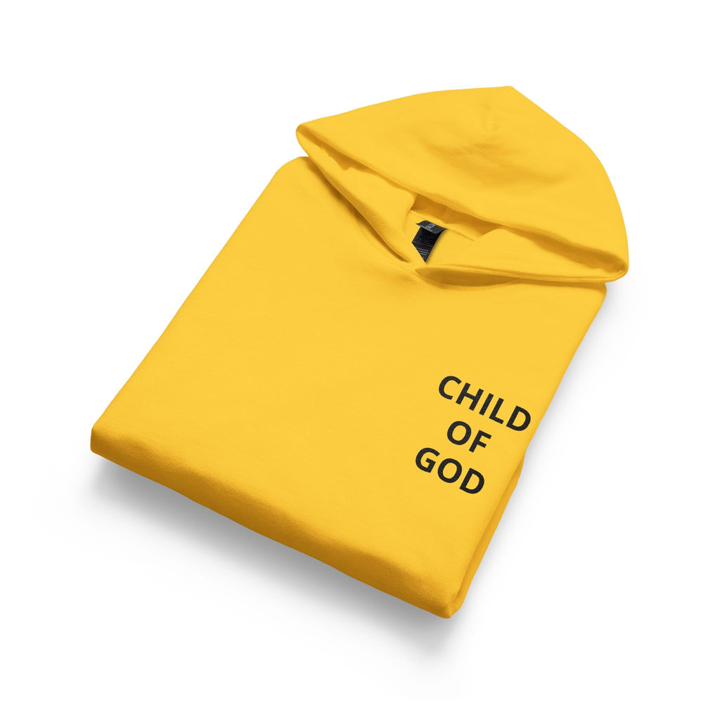 Youth Hoodie - "Child of God" Minimal Christian Pullover