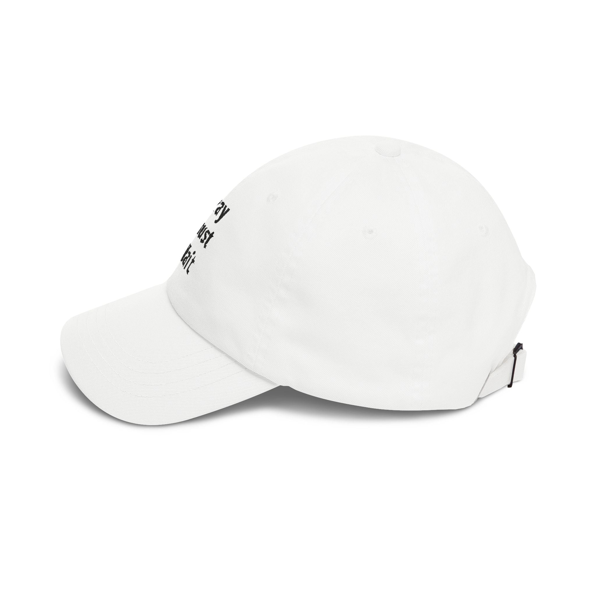 Pray Trust Wait Dad Cap – Inspirational Embroidered Baseball Hat
