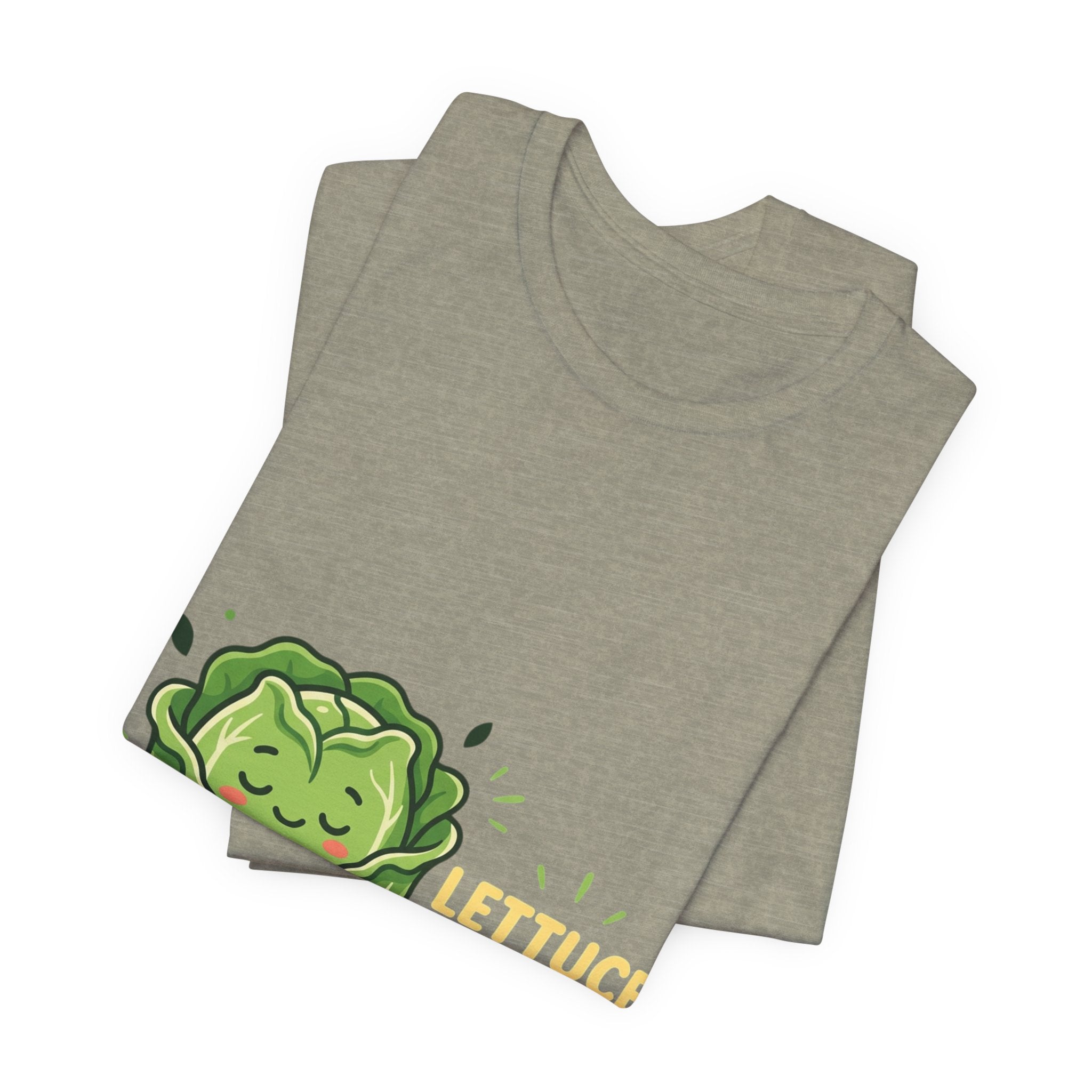 Lettuce Pray T-Shirt — Cute Praying Lettuce Graphic Tee