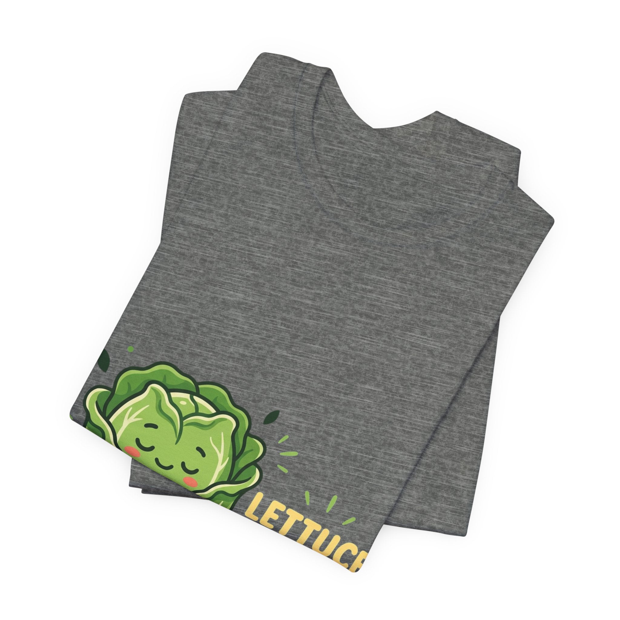 Lettuce Pray T-Shirt — Cute Praying Lettuce Graphic Tee