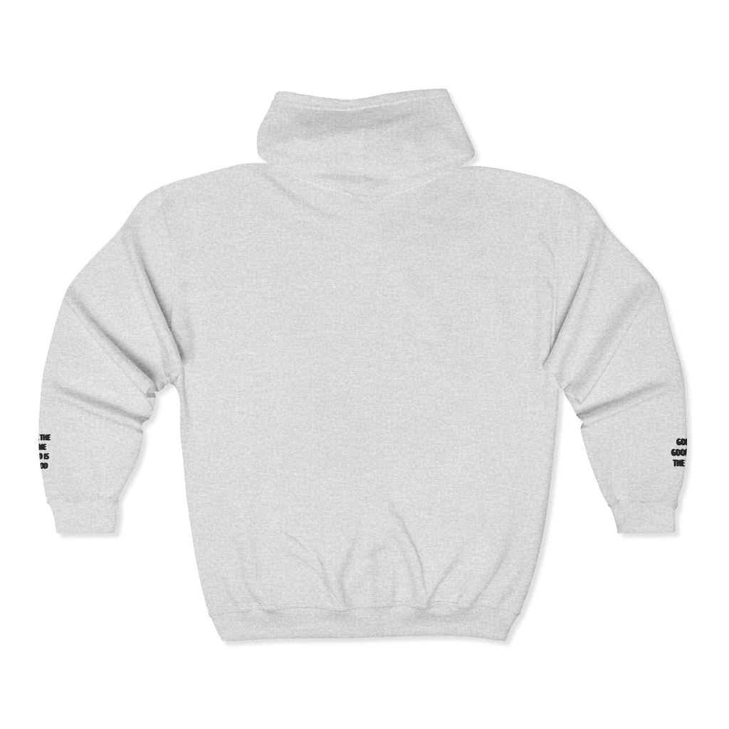 Psalm 100:5 Zip Hoodie — Faith-Based Full-Zip Sweatshirt