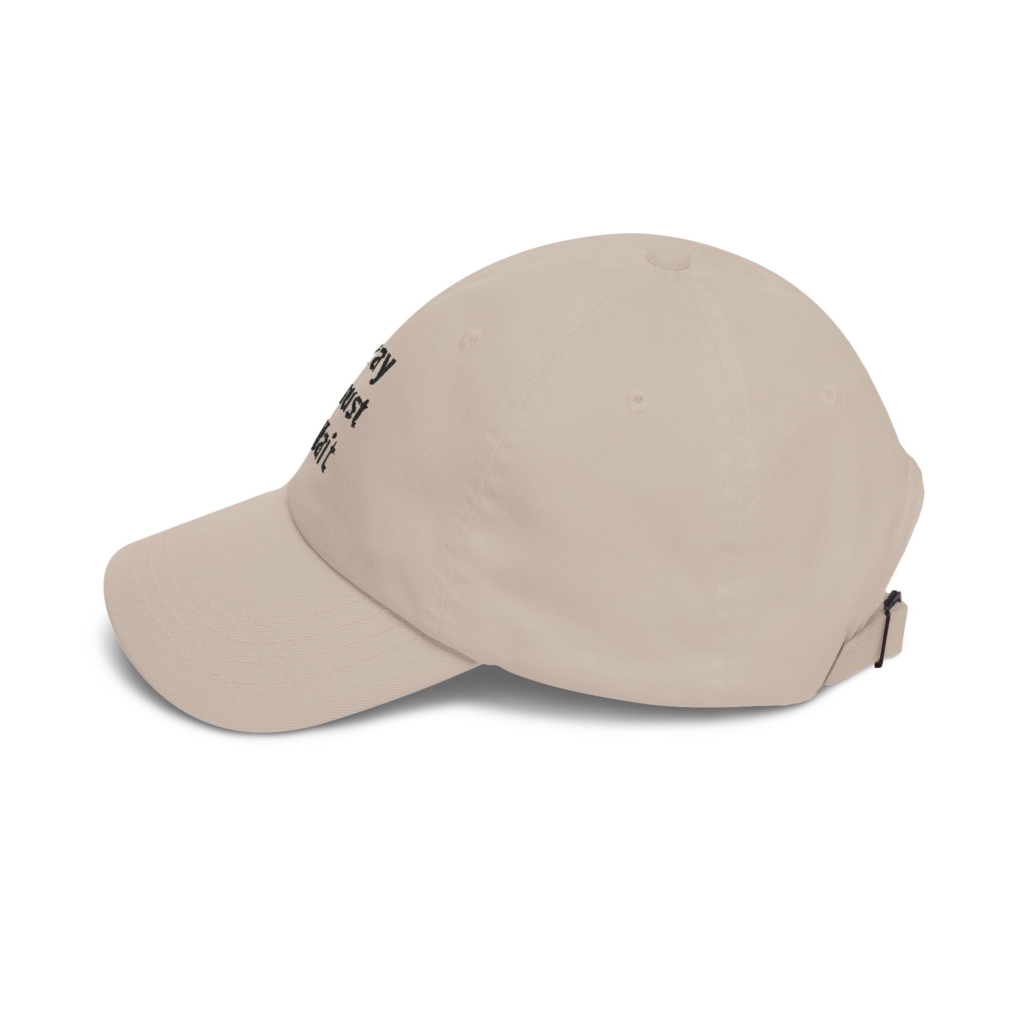 Pray Trust Wait Dad Cap – Inspirational Embroidered Baseball Hat