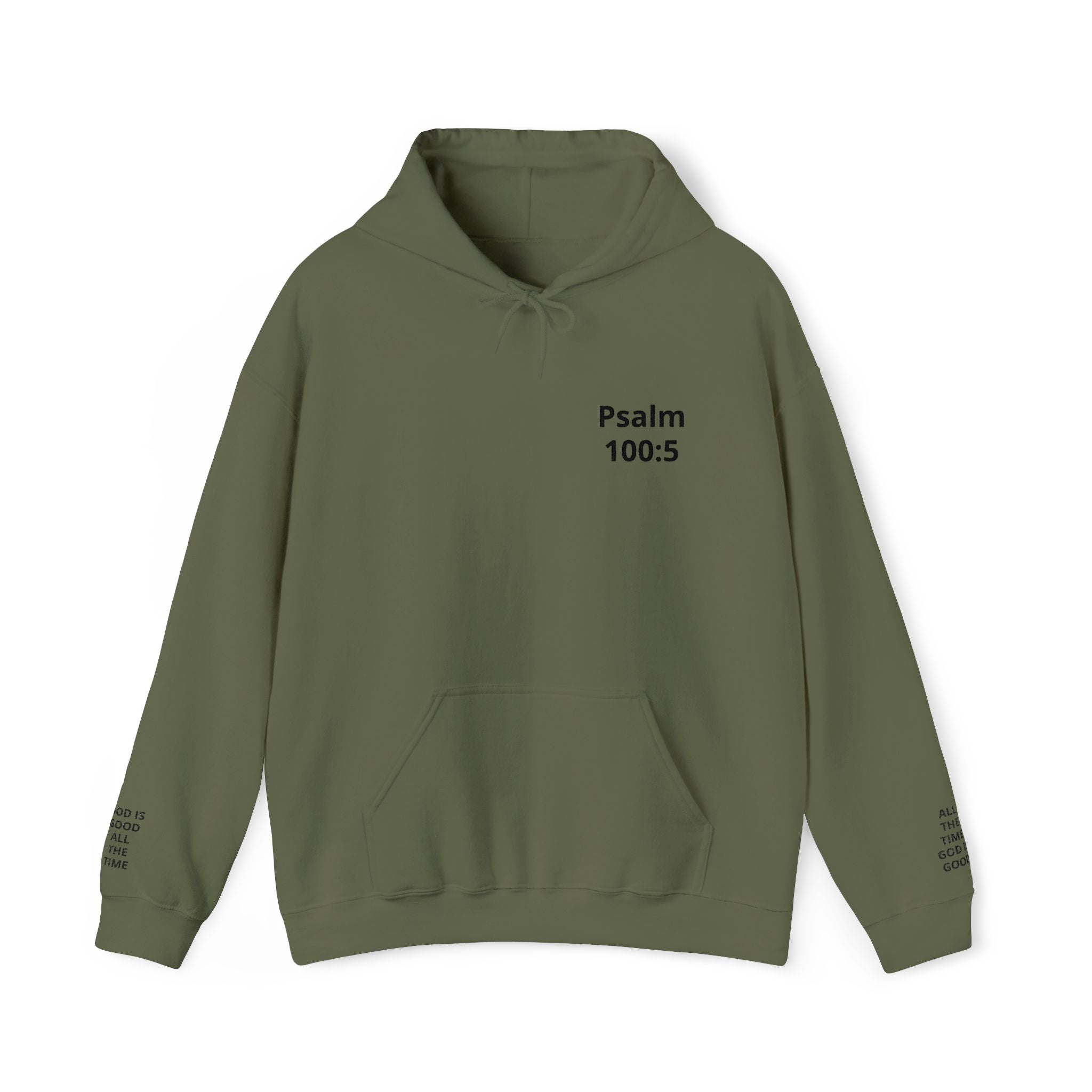 Psalm 100:5 Hoodie — Inspirational Christian Scripture Pullover
