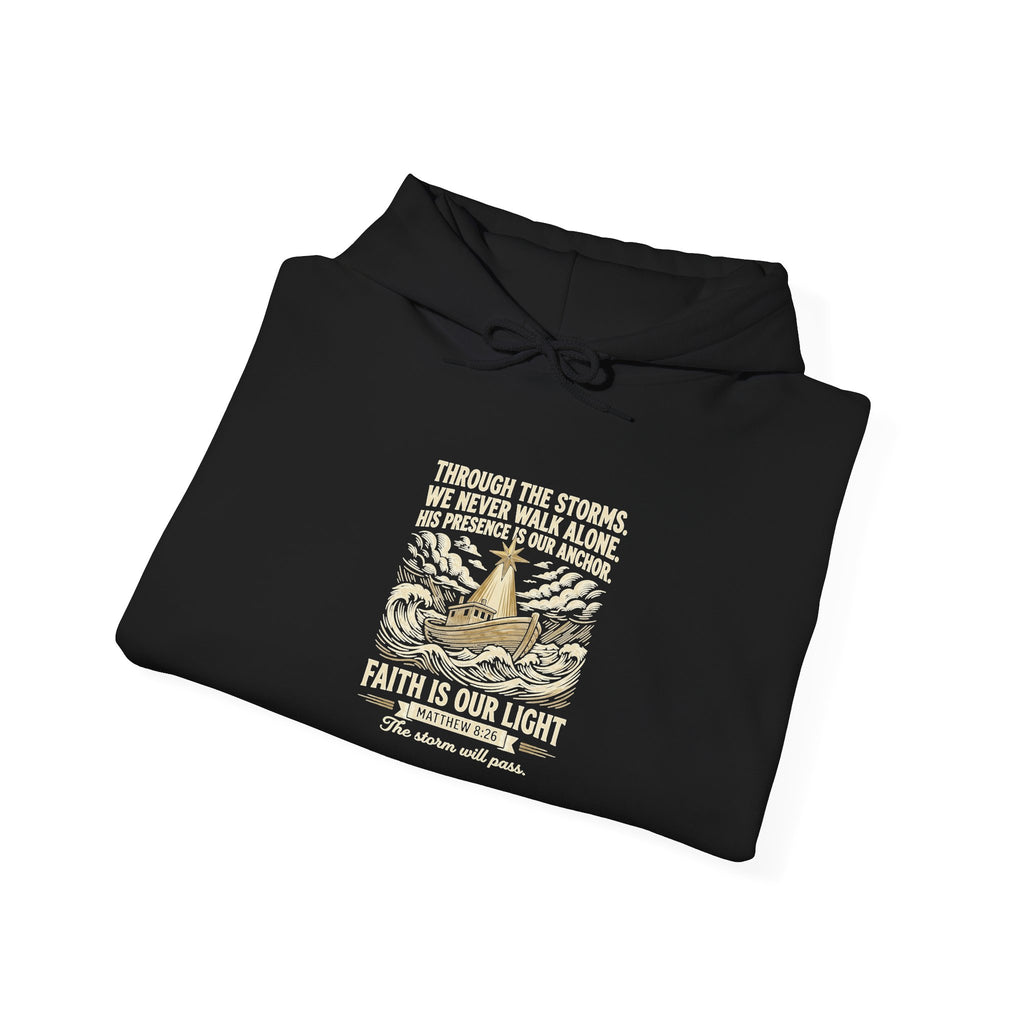 Faith Over Fear Hoodie — Vintage Dove Inspirational Pullover