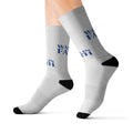 Walk in Faith Sublimation Socks — Inspirational Christian Crew Socks