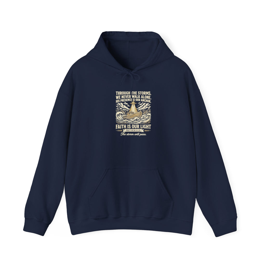 Vintage Sailboat Hoodie • 'Sail Away' Nautical Travel Graphic Pullover