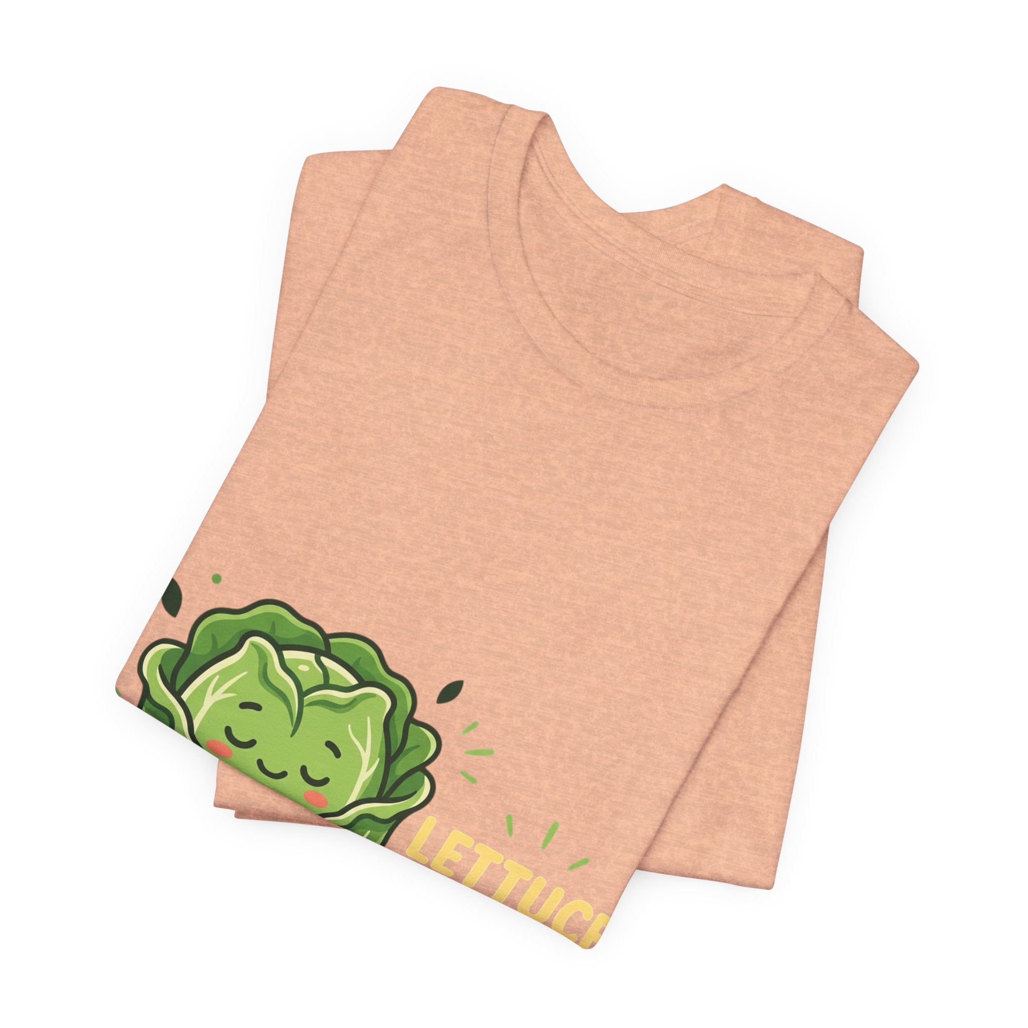 Lettuce Pray T-Shirt — Cute Praying Lettuce Graphic Tee