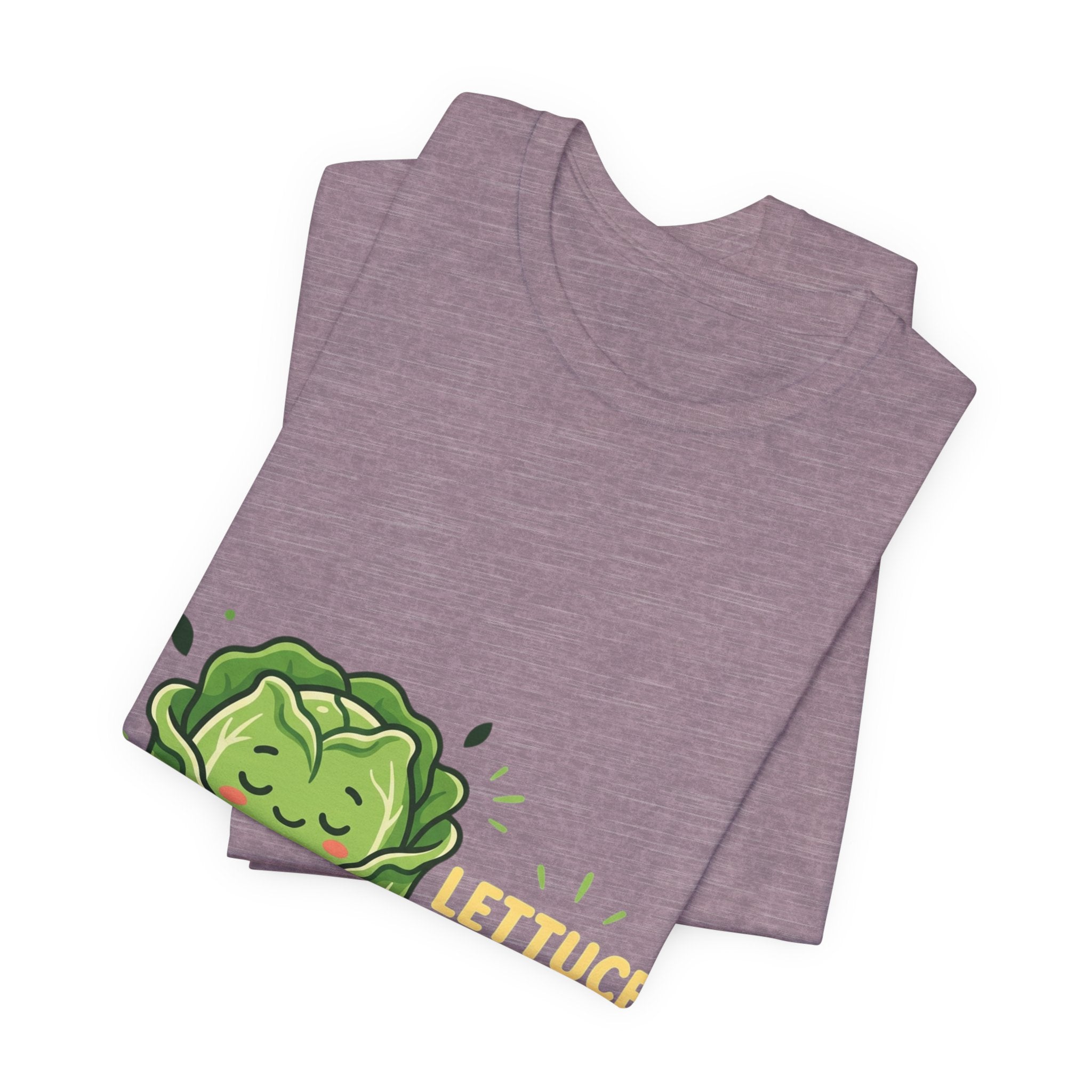 Lettuce Pray T-Shirt — Cute Praying Lettuce Graphic Tee