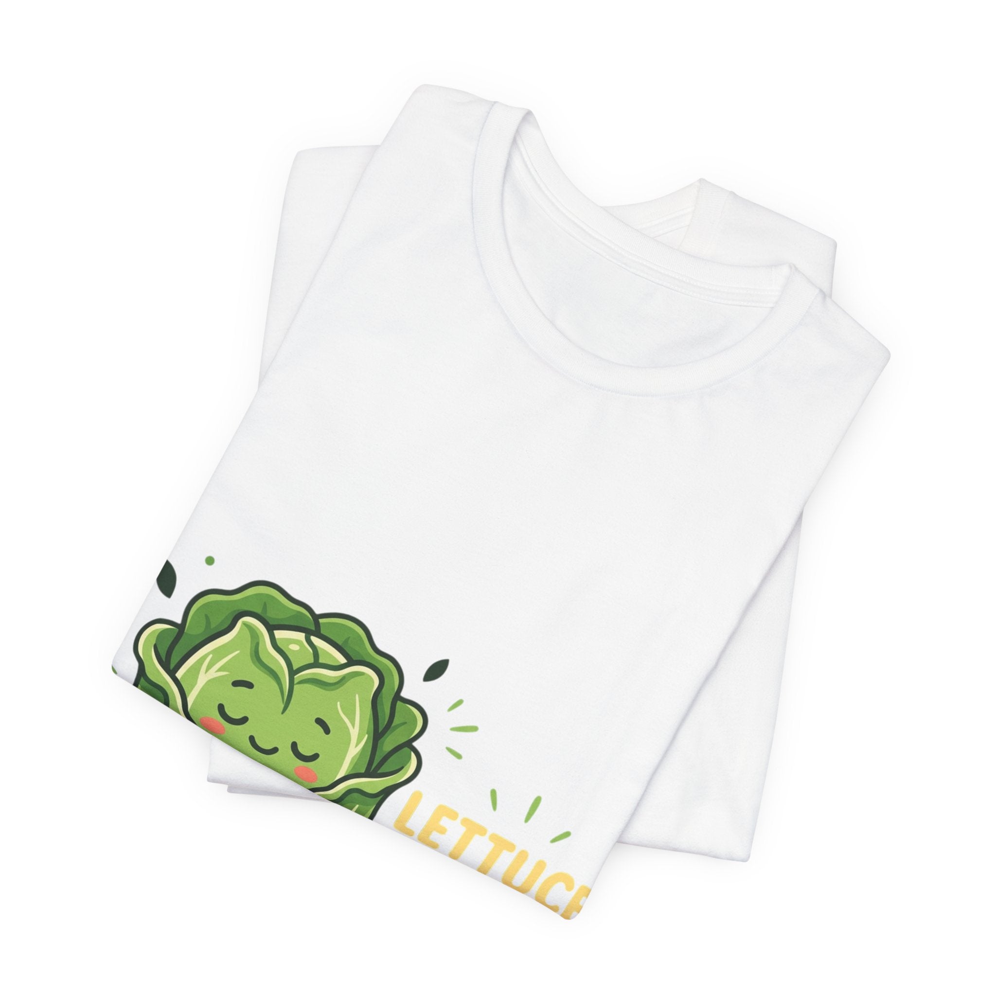 Lettuce Pray T-Shirt — Cute Praying Lettuce Graphic Tee
