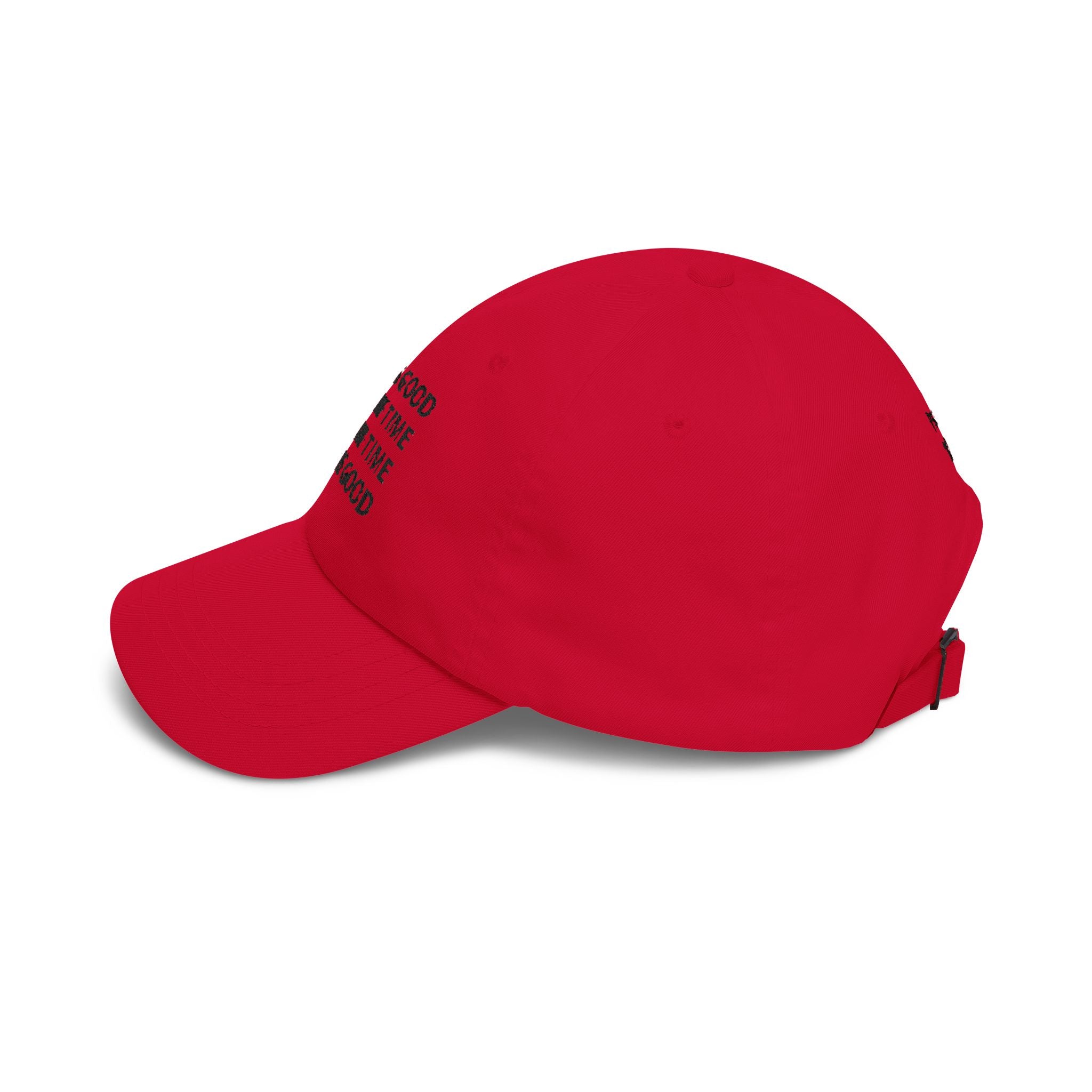 Embroidered ‘God Is Good All The Time’ Dad Cap — Psalm 100:5 Baseball Hat