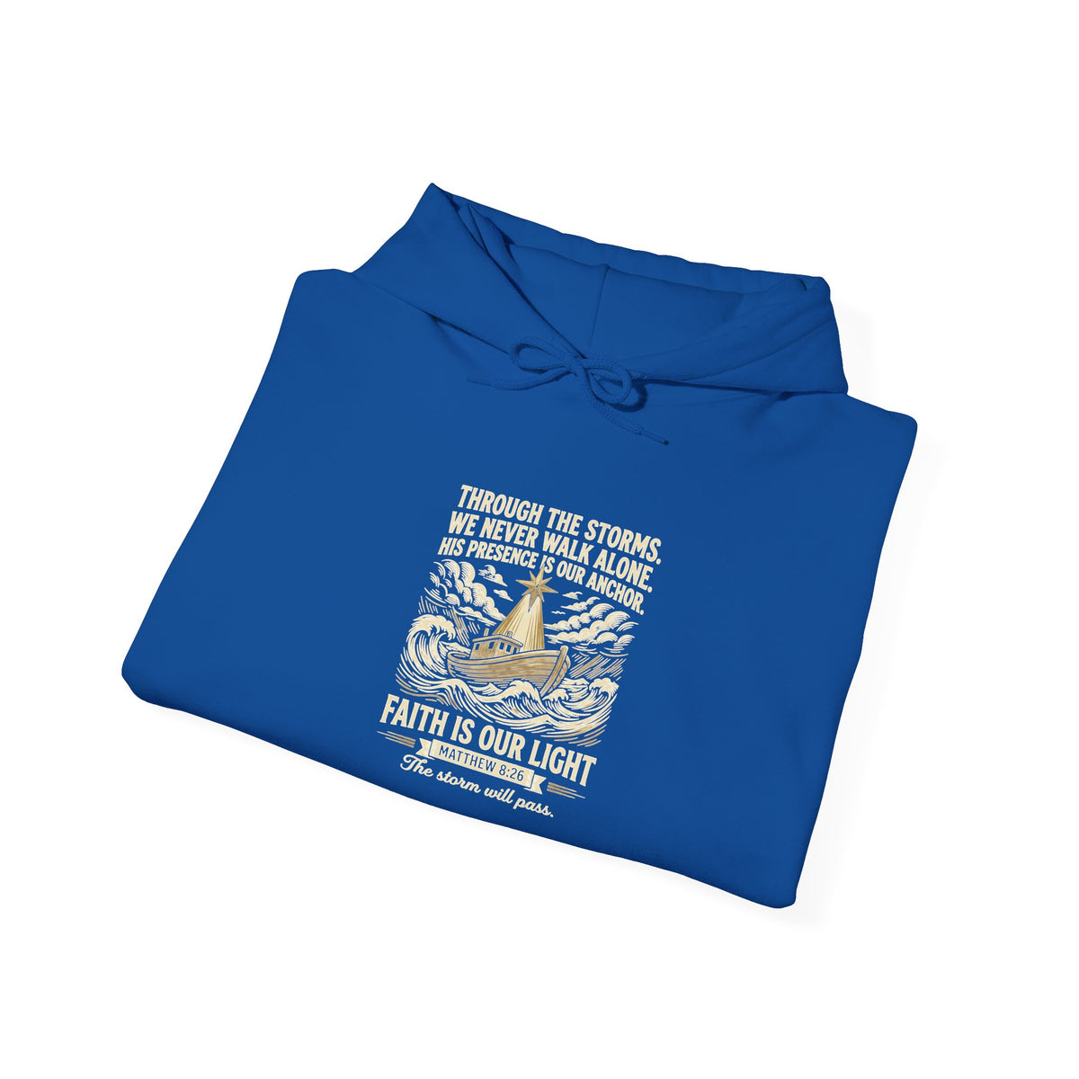Faith Over Fear Hoodie — Vintage Dove Inspirational Pullover