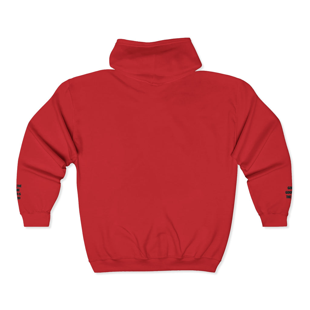 Psalm 100:5 Zip Hoodie — Faith-Based Full-Zip Sweatshirt