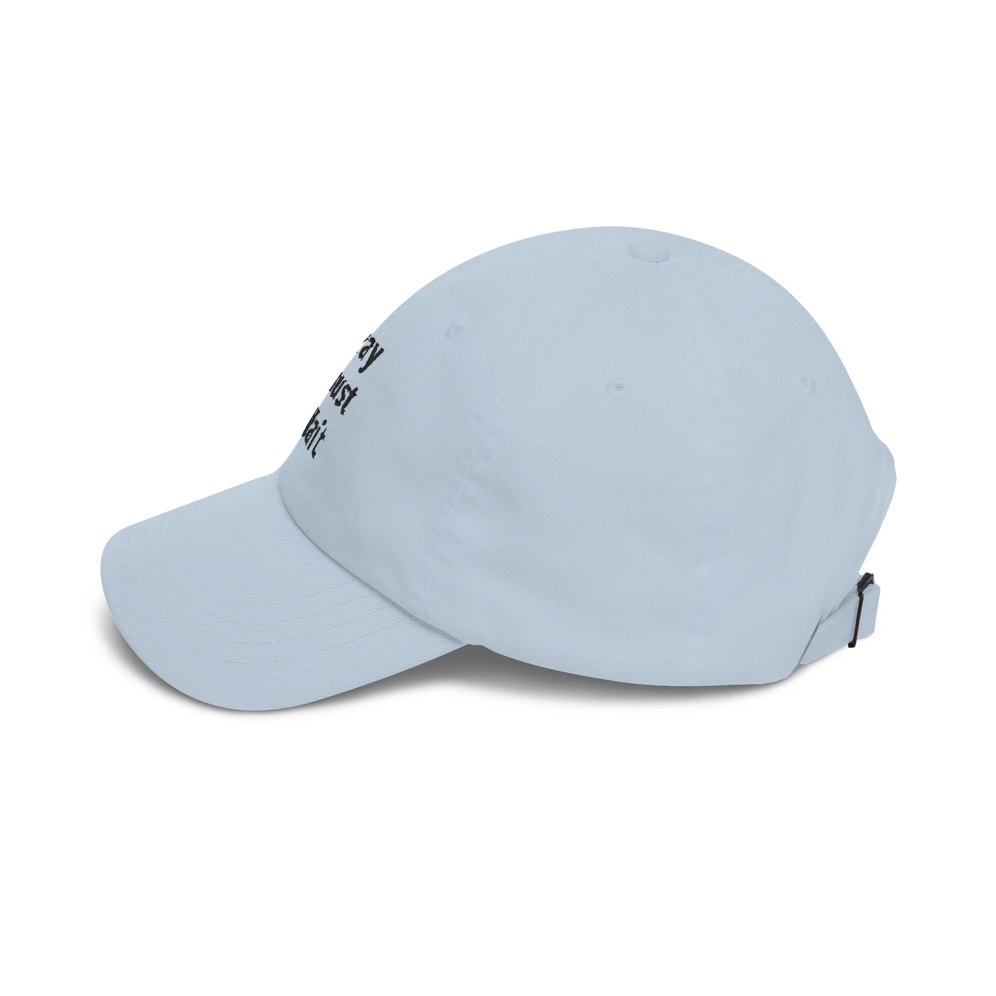 Pray Trust Wait Dad Cap – Inspirational Embroidered Baseball Hat