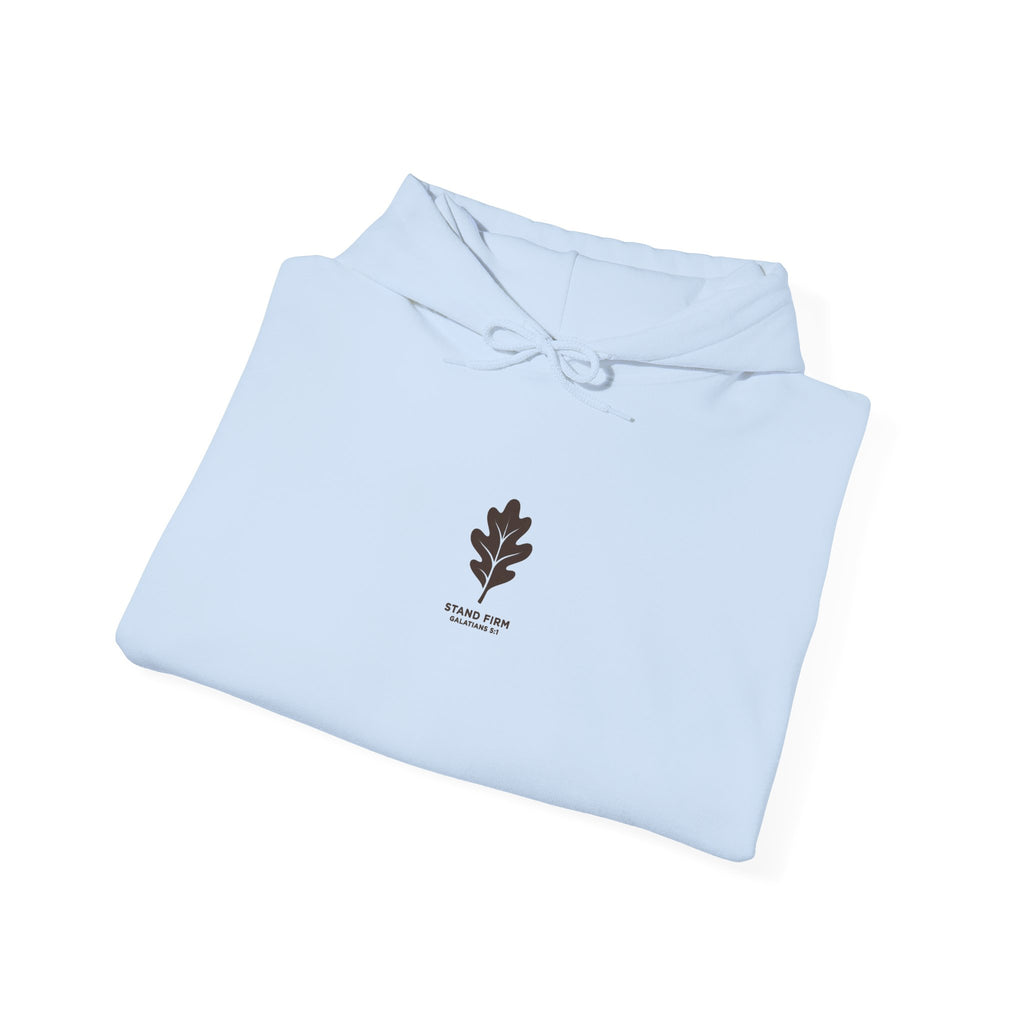 Autumn Oak Tree Hoodie — "Do Not Be Deceived" Fall Faith Sweatshirt