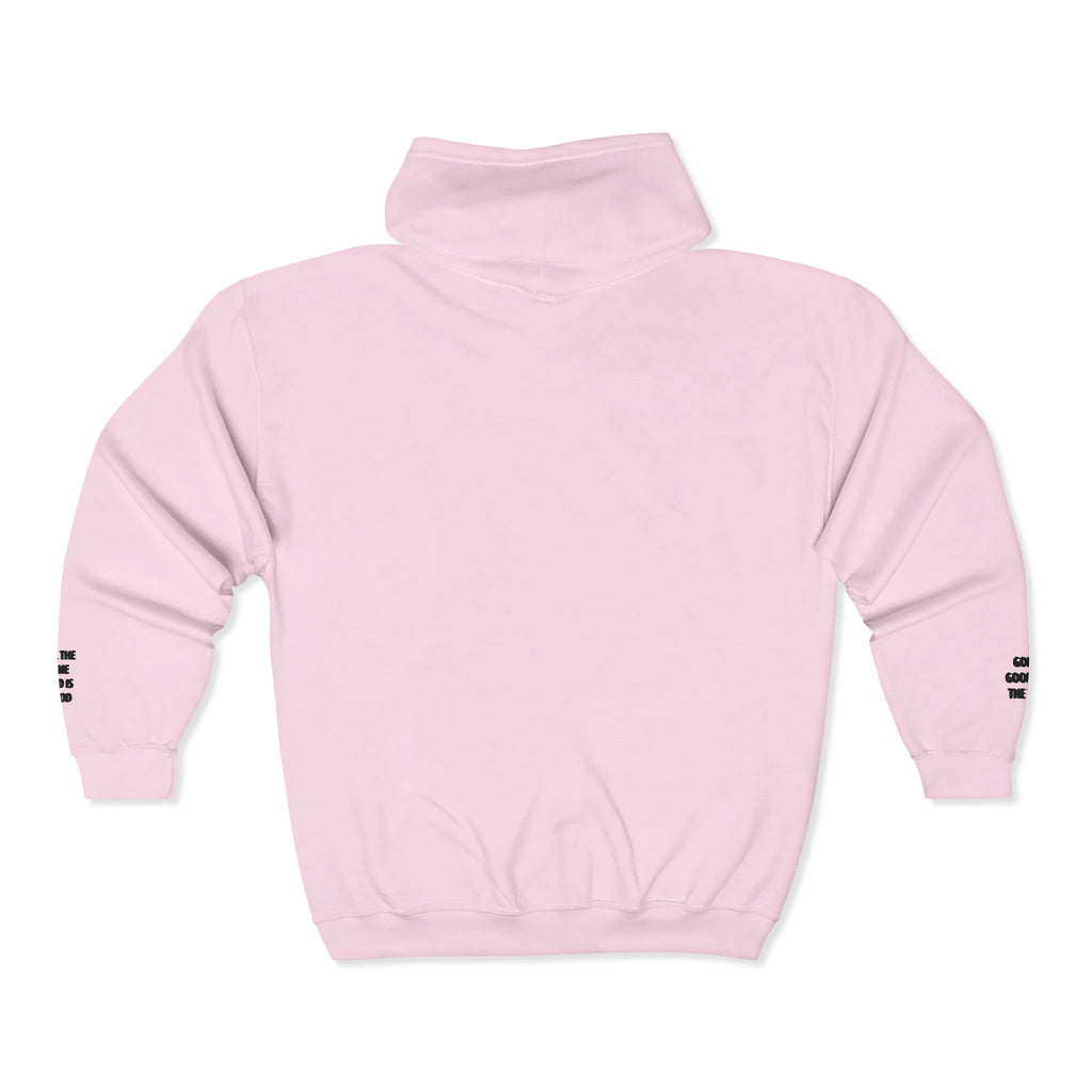 Psalm 100:5 Zip Hoodie — Faith-Based Full-Zip Sweatshirt