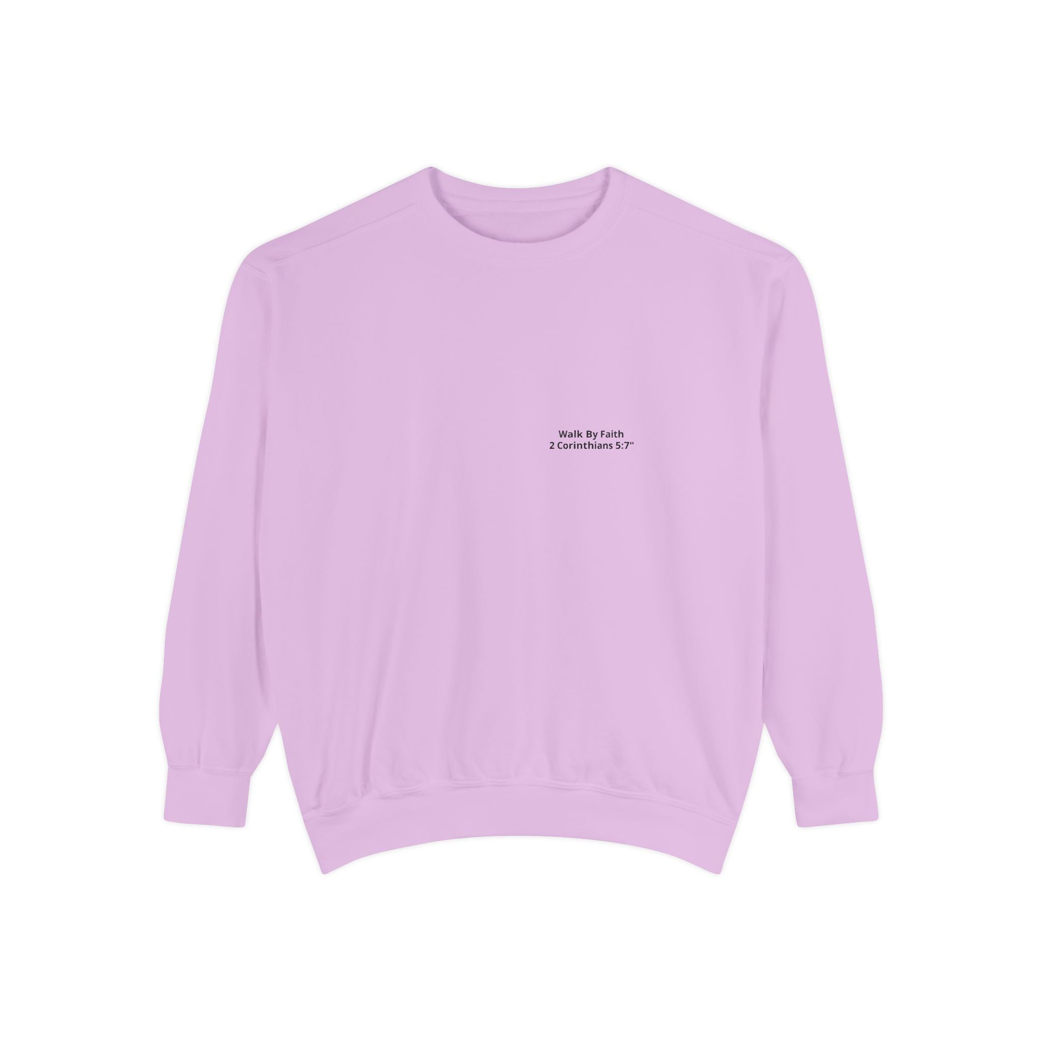 Walk in Faith Sweatshirt — Christian Cross Inspirational Crewneck