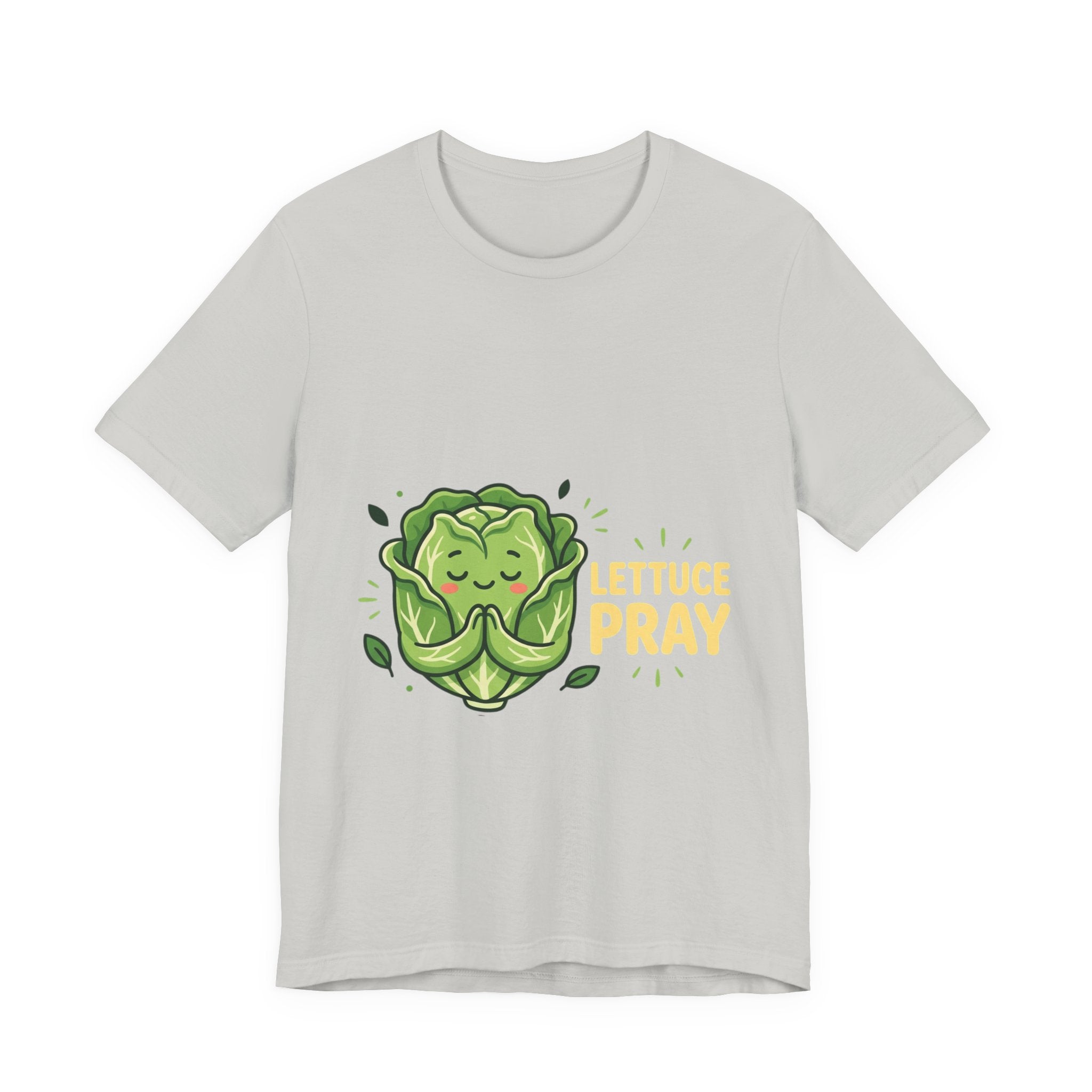 Lettuce Pray T-Shirt — Cute Praying Lettuce Graphic Tee