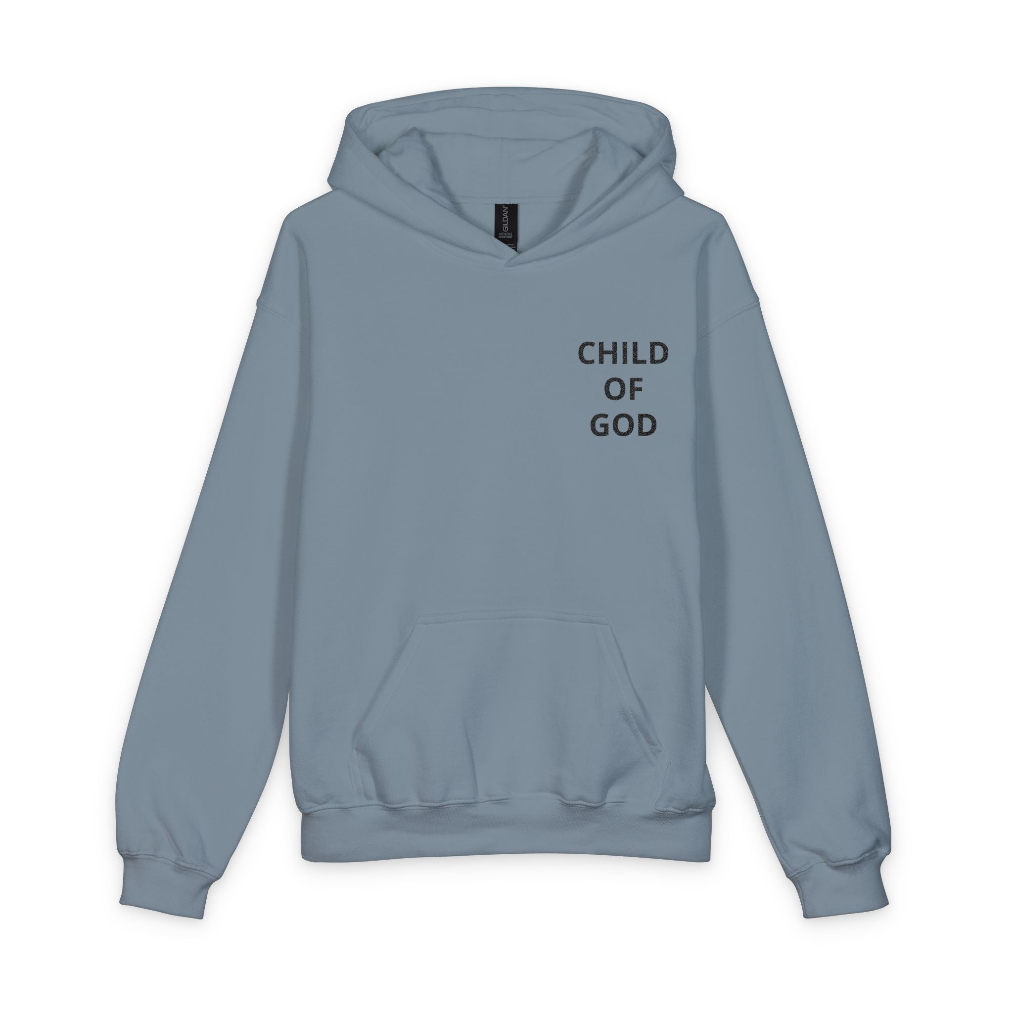 Youth Hoodie - "Child of God" Minimal Christian Pullover