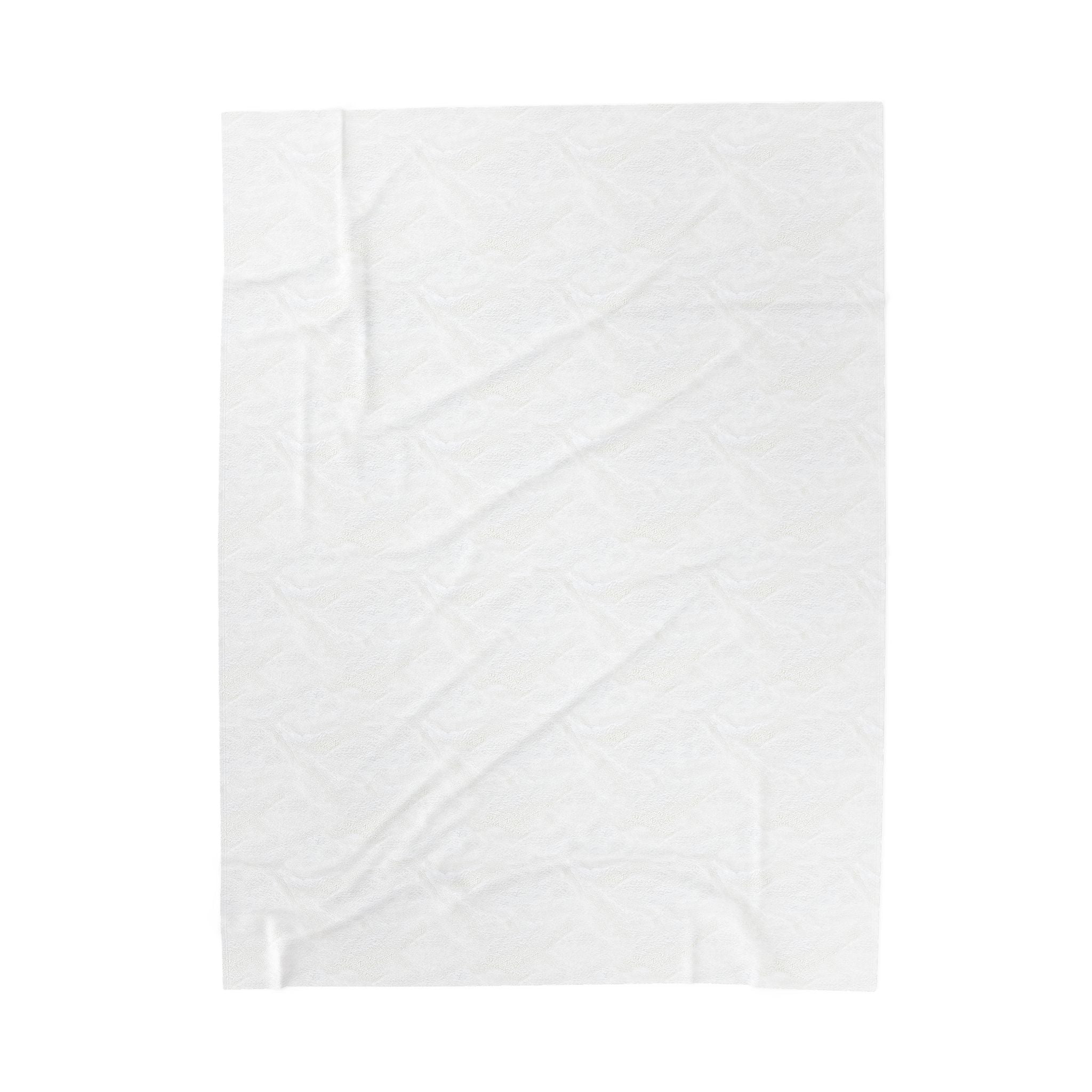 Walk in Faith Plush Blanket — Christian Velveteen Throw with Cross & Baby Footprints