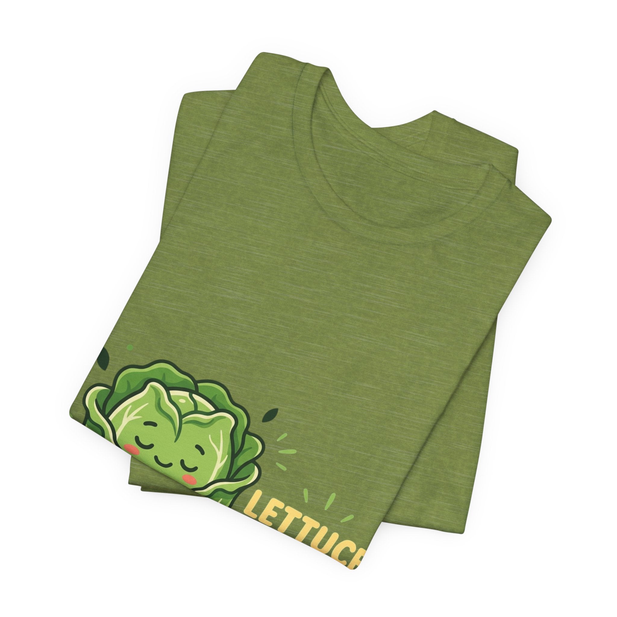 Lettuce Pray T-Shirt — Cute Praying Lettuce Graphic Tee