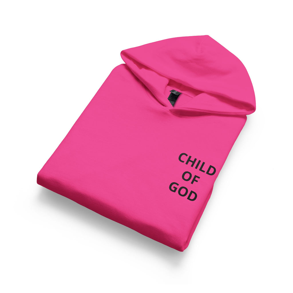 Youth Hoodie - "Child of God" Minimal Christian Pullover