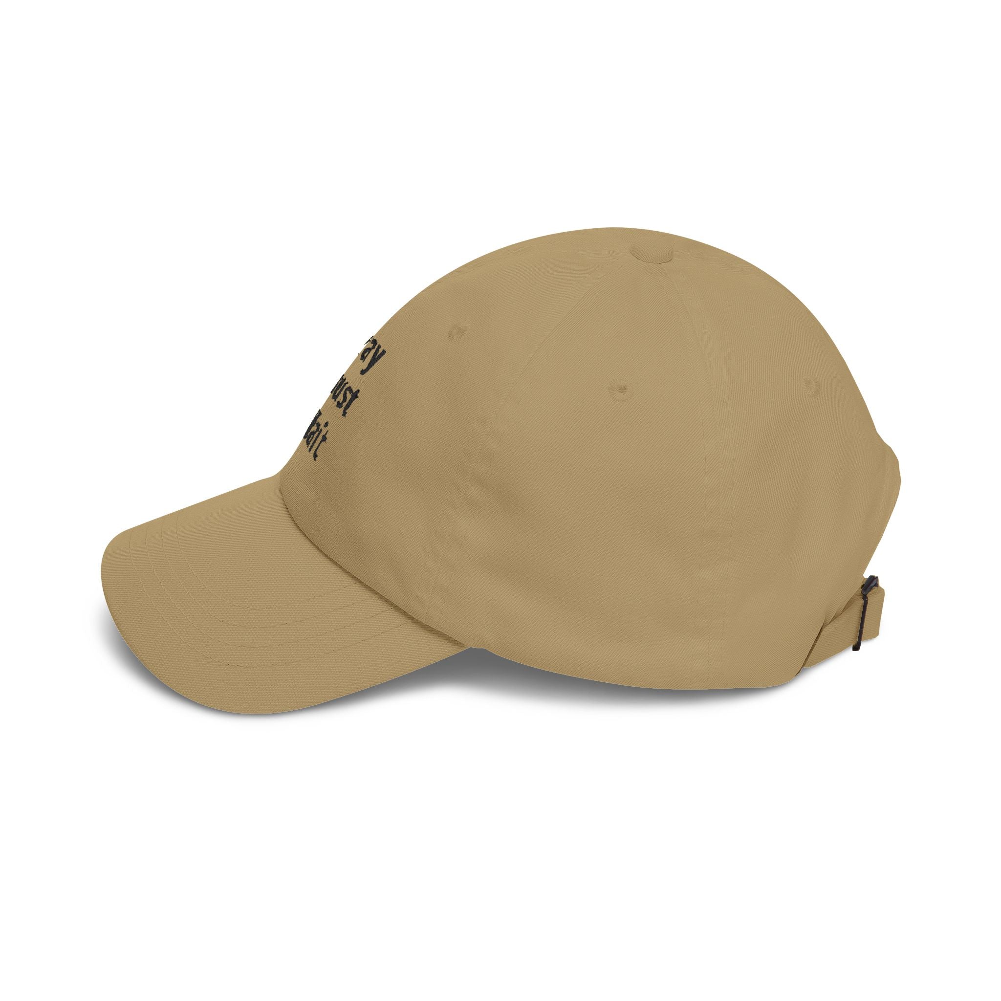 Pray Trust Wait Dad Cap – Inspirational Embroidered Baseball Hat