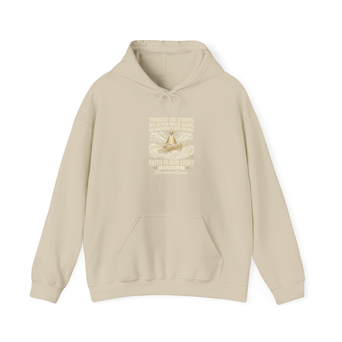 Vintage Sailboat Hoodie • 'Sail Away' Nautical Travel Graphic Pullover