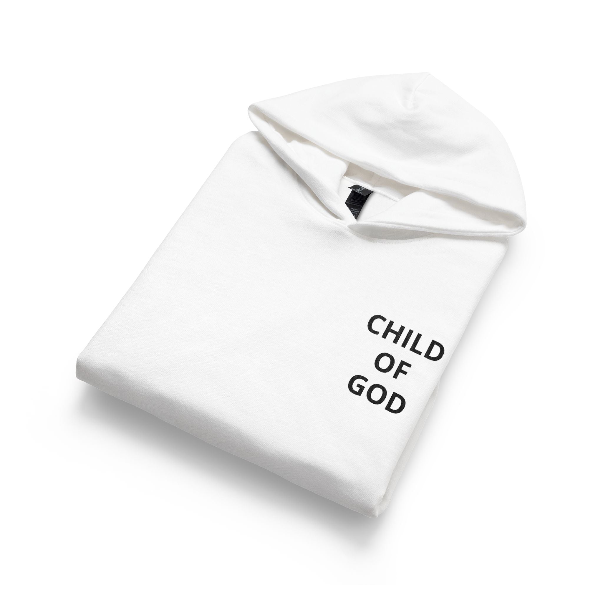 Youth Hoodie - "Child of God" Minimal Christian Pullover