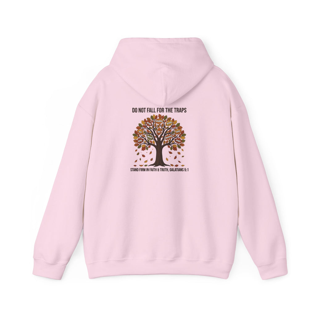 Autumn Oak Tree Hoodie — "Do Not Be Deceived" Fall Faith Sweatshirt