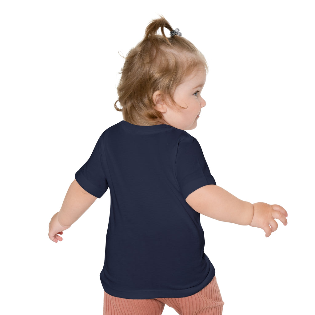 Baby Starry Night T‑Shirt — "He counts the stars and calls them all by name" (Psalm 147:4)