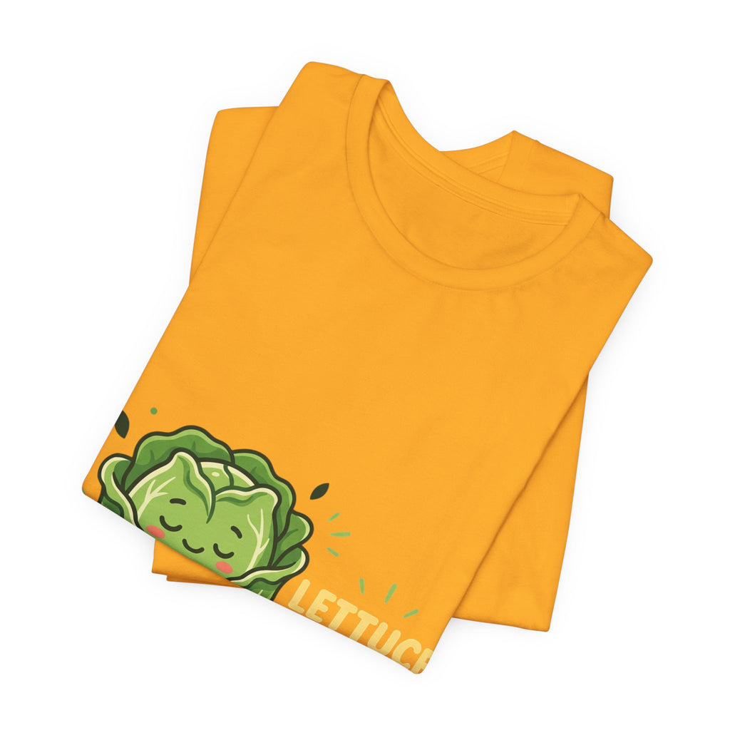 Lettuce Pray T-Shirt — Cute Praying Lettuce Graphic Tee