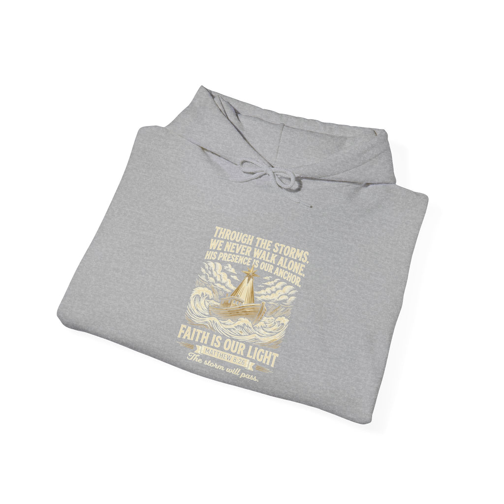 Vintage Sailboat Hoodie • 'Sail Away' Nautical Travel Graphic Pullover