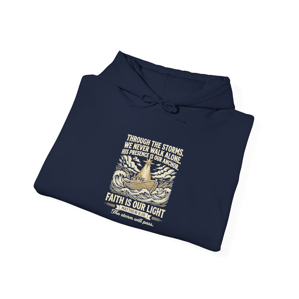 Faith Over Fear Hoodie — Vintage Dove Inspirational Pullover