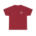 Christian Scripture Tee — "He heals the brokenhearted" Psalm 34:18 Chest Print