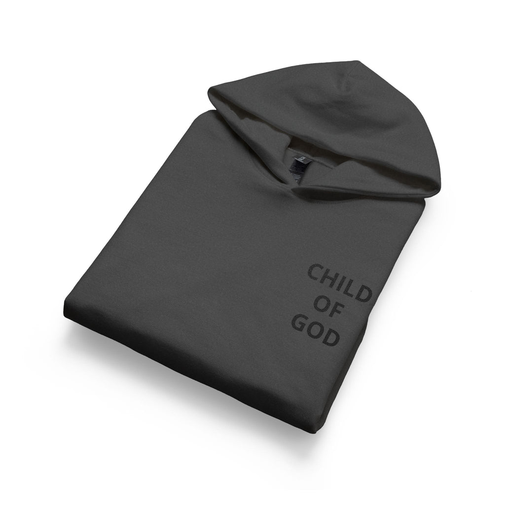 Youth Hoodie - "Child of God" Minimal Christian Pullover