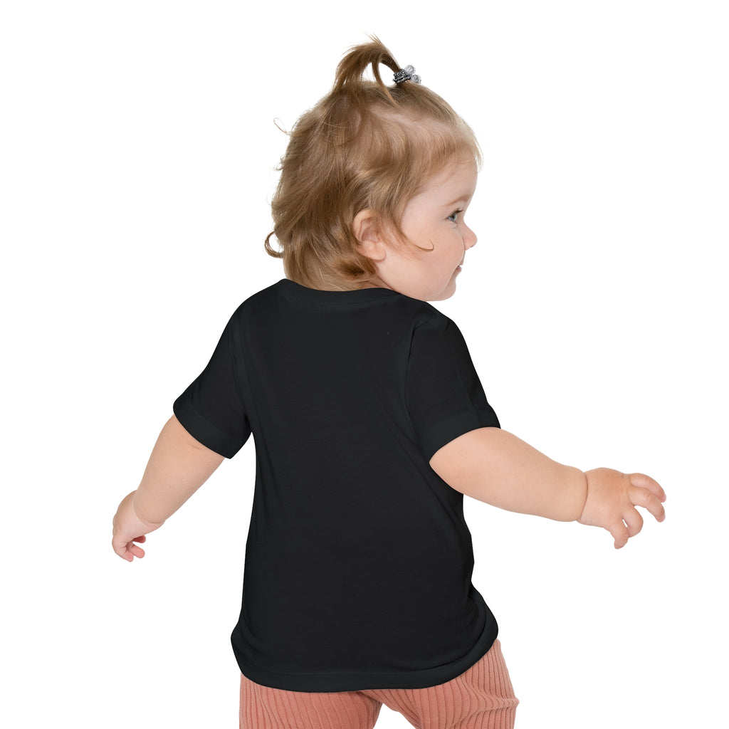 Baby Starry Night T‑Shirt — "He counts the stars and calls them all by name" (Psalm 147:4)