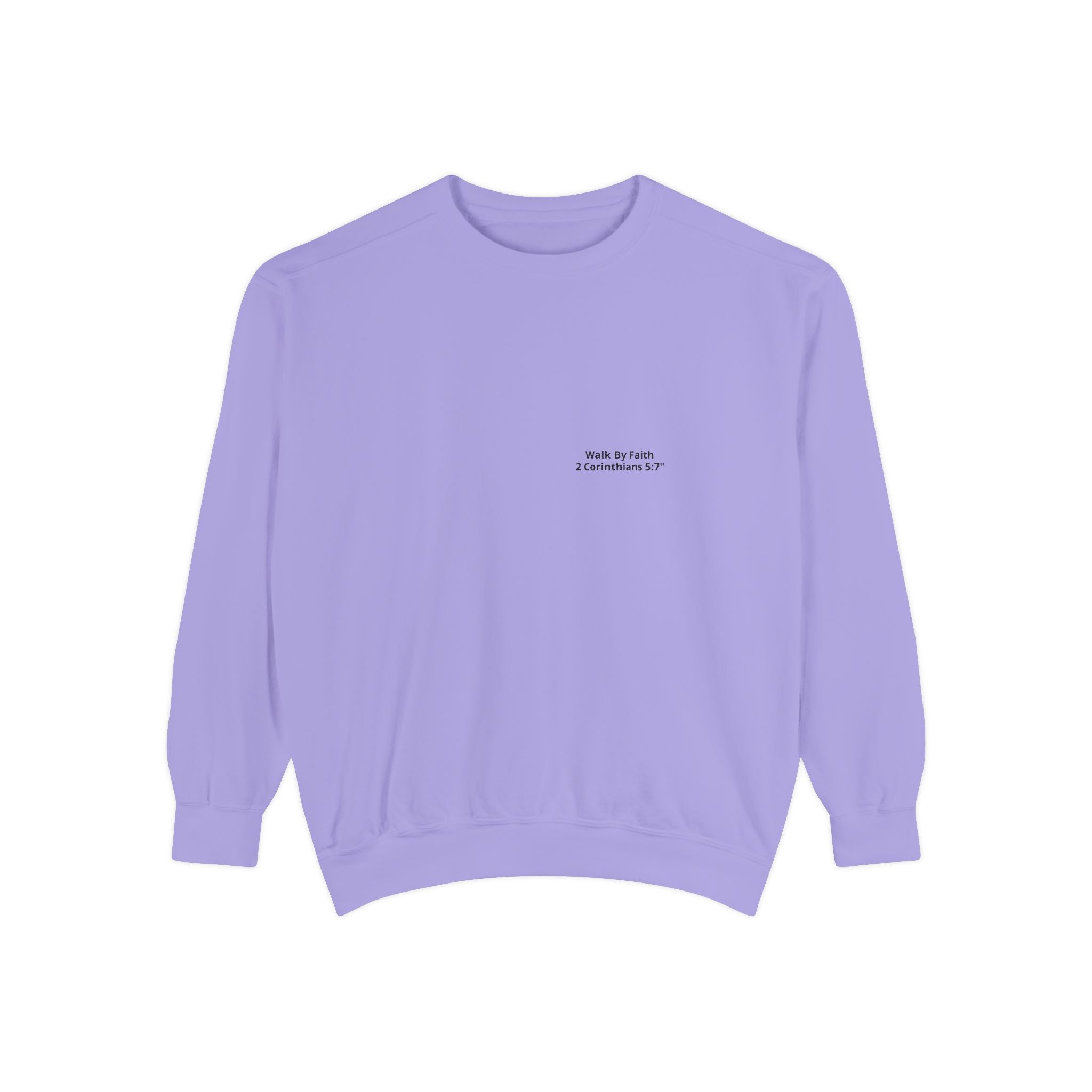 Walk in Faith Sweatshirt — Christian Cross Inspirational Crewneck