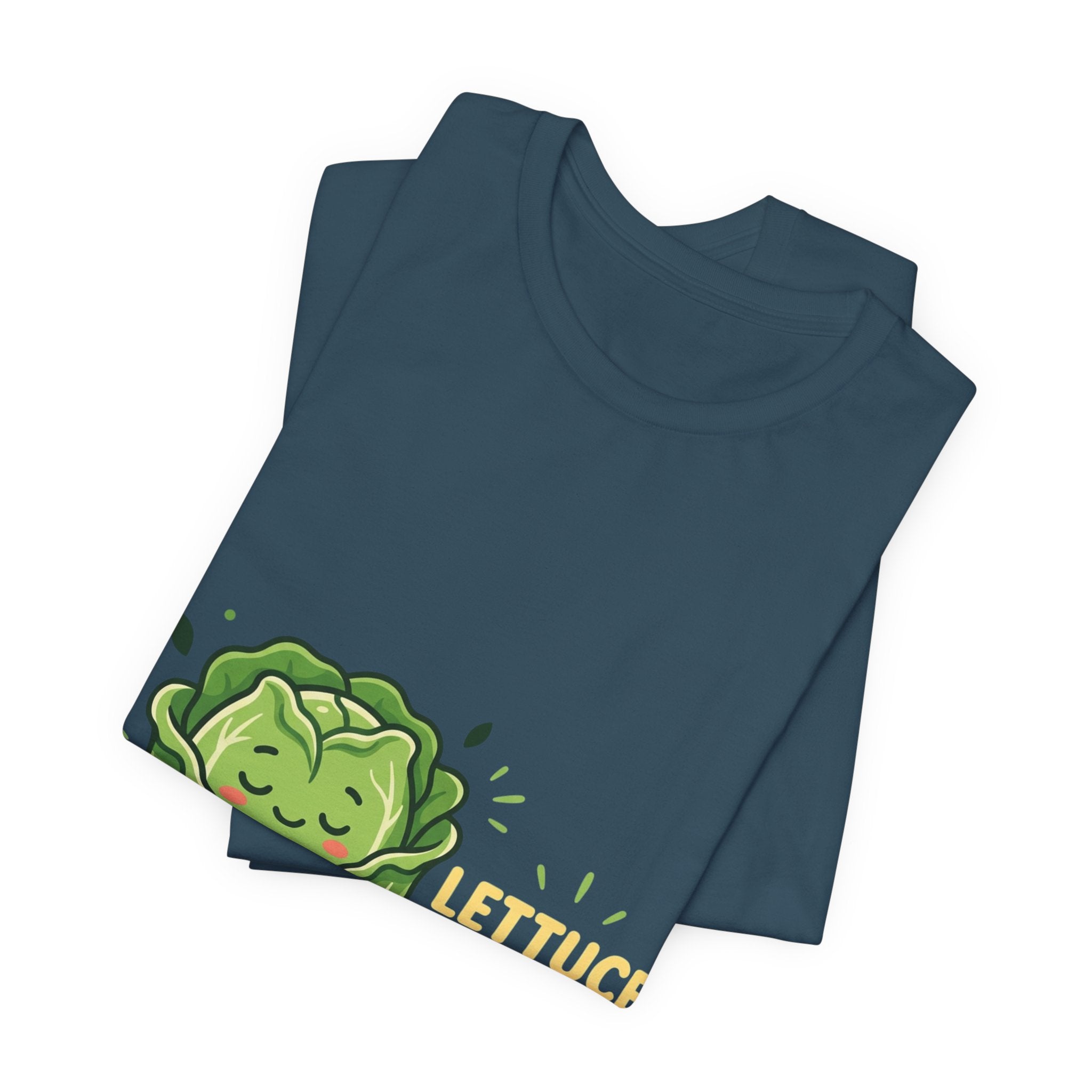 Lettuce Pray T-Shirt — Cute Praying Lettuce Graphic Tee