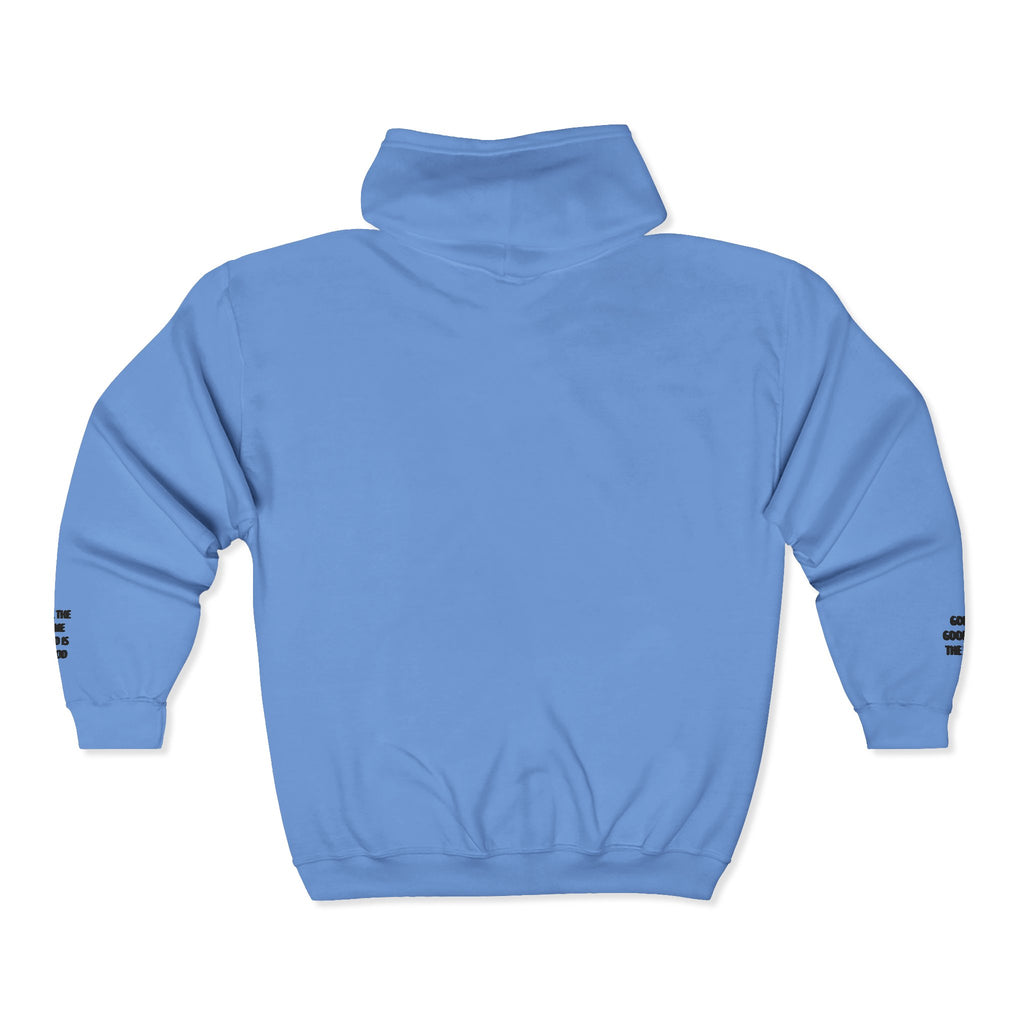 Psalm 100:5 Zip Hoodie — Faith-Based Full-Zip Sweatshirt
