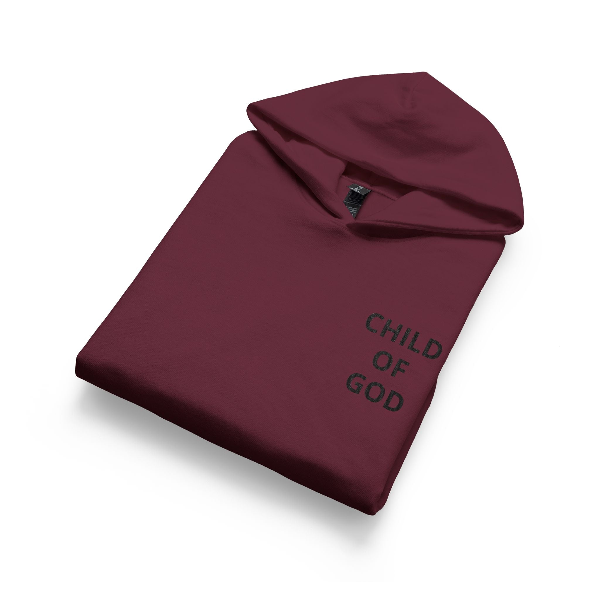 Youth Hoodie - "Child of God" Minimal Christian Pullover