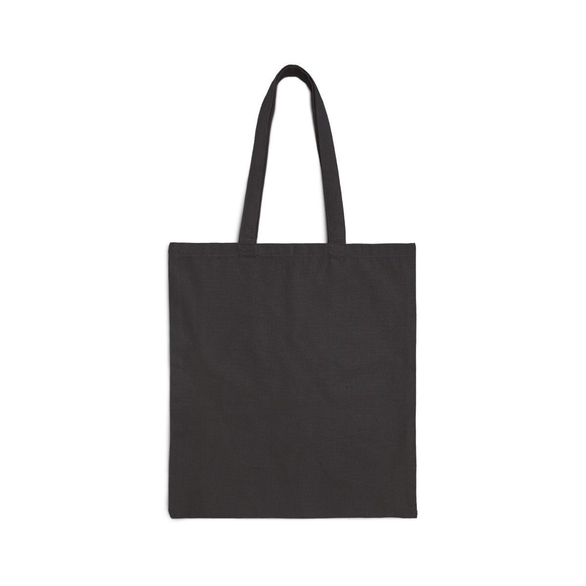 Canvas Tote Bag — Minimal Happy Camper Illustration, Eco-Friendly Grocery & Market Bag