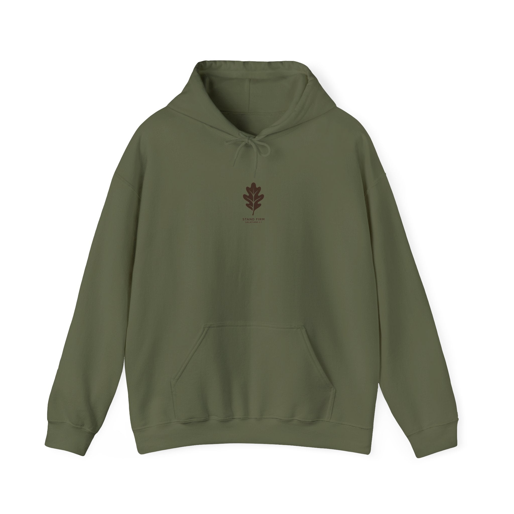 Autumn Oak Tree Hoodie — "Do Not Be Deceived" Fall Faith Sweatshirt
