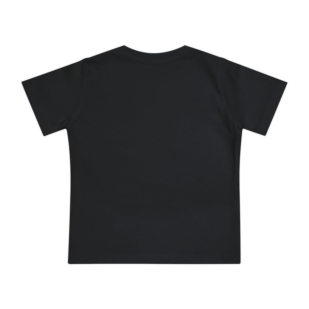 Baby Starry Night T‑Shirt — "He counts the stars and calls them all by name" (Psalm 147:4)