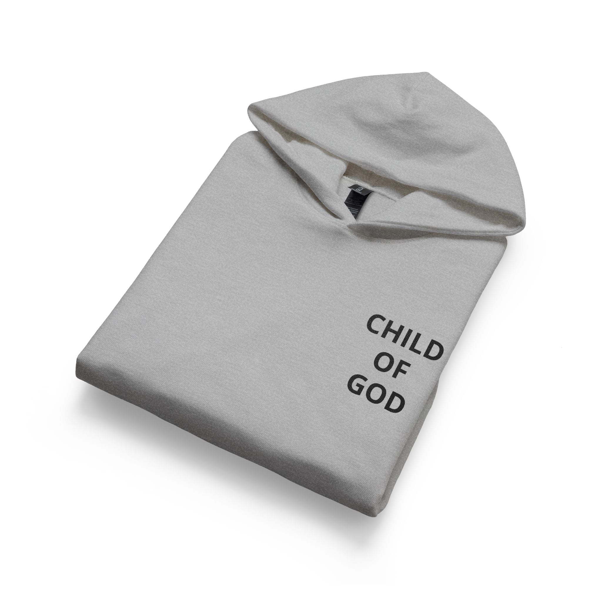 Youth Hoodie - "Child of God" Minimal Christian Pullover
